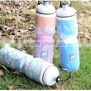 Double-deck Plastic Outdoor Sport Water Bottle BPA FREE Insulated Sport Drinking Bottle thumbnail-1