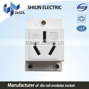 SBTA1 AC30 Din Rail Power Socket Four Pole and 16 Amp thumbnail-4