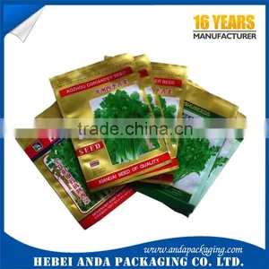 Aluminum Foil Vegetable Seed Packet /plastic Seeds Bag/ Agricultural Seed Packaging Bag Quality Choice thumbnail-4