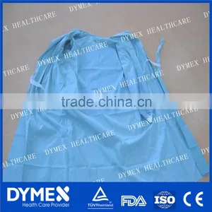 Protective Anti-Blood Disposable Surgical Gown With Knitted Cuff thumbnail-2