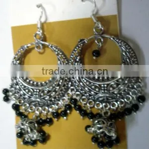 Black Onyx Gemstone Earrings thumbnail-1
