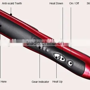 New Electric Ceramic Iron Hair Straighten Comb Profeessional Hair Straightener thumbnail-4