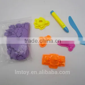 Dark Shining Soft Moving Sand With Light Pen ,cookies ,car,castle & Cake Style thumbnail-3