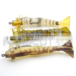 Kmucutie CHS006 In Stock Soft Shrimp Lure High Quality Plastic Soft Fishing Lure for Cuttlefish thumbnail-1