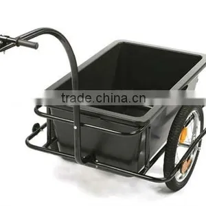 Metal Frame Plastic Tray Bicycle Trailer thumbnail-1