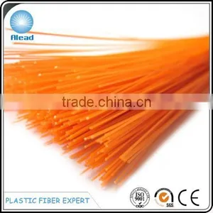 High Bend Recovery and Good Shiny Color Broom Fiber Soft Tip PET Fiber Flaggable PET Filament thumbnail-1