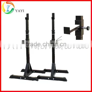 Gym Barbell Power Adjustable Sturdy Steel Squat Rack Quality Choice thumbnail-2
