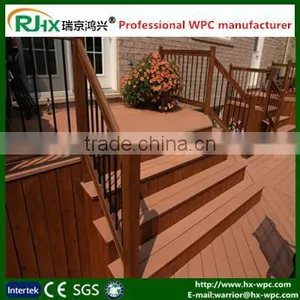 Resistant to Rot for Hollow Composite Decking Board With Waterproof Interlocking Composite Decking thumbnail-6