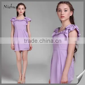 2015 Made In China Purple Princess Design Dress of Quinceanera thumbnail-1