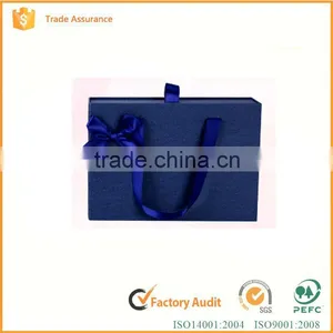 China Supplier 2016 Customized Wholesale Luxurious Packaging Cardboard Paper Gift Boxes With Bowknot Supplier's Choice thumbnail-4