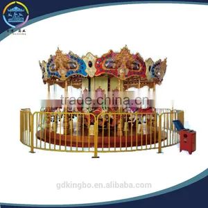 Amusement Park Equipment Carousel With 12 Seats for Sale thumbnail-1