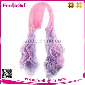 Exported Fancy Mixed Color Synthetic Cosplay Wigs Caps thumbnail-2