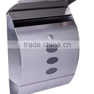High Quality Stainless Steel Letter Box Mailbox With the Clear Window thumbnail-1