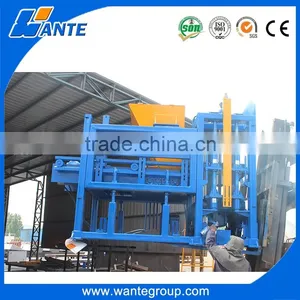 2016 Best Selling QT4-15C Automatic Cement Hollow Bricks Making Machine Production Line to Algeria thumbnail-3