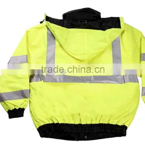 3m Reflective Safety Jacket Cheap High Visible Road Safety Winter Reflective Jacket thumbnail-3