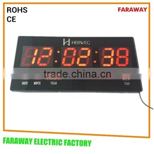 High Brightness 3" Led Calendar Clock,timer Clock, Digital Clock thumbnail-2