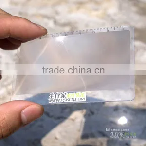 PVC Fresnel Lens Card Magnifier Sheet thumbnail-1