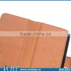 Flip Leather Case for Samsung Galaxy S6, Business Wallet Case for S6 With 9 Card Slots thumbnail-4