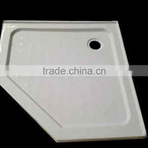 CUPC Acrylic Cheap Shower Tray,left and Right Center Drain Shower Base,tray thumbnail-2