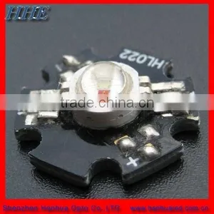 HH-3WP2RGB12T With Heatsink 3w RGB High Power Led (6pins) thumbnail-1