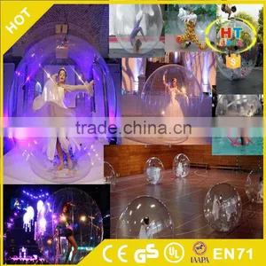 High Quality TIZIP Zip PVC or TPU Jumbo Water Ball Inflatable Water Walking Ball thumbnail-1