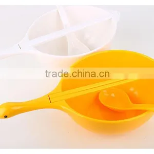 Creative Plastic Swan Bowl Set thumbnail-2