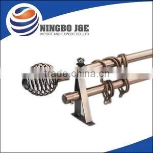Plating Iron Double Curtain Rod Set thumbnail-1