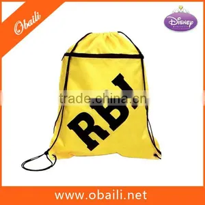 210D Nylon Promotional Drawstring Bag thumbnail-1