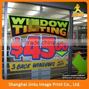 Inside Glass Front View Window Vinyl Sticker Signage Wholesale Quality Choice thumbnail-1