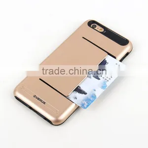 DAMDA Card Clip Style Mobile Accessories for Iphone 6 s ,dual Layer Shock Proof Phone Case Quality Choice thumbnail-1