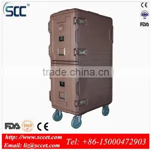 Double Layer Food Storage Container, Insulated Pan Cabinet for Transport Food thumbnail-1