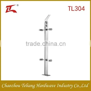 Modern Design Outdoor Stair Balcony 304 Stainless Steel Railing thumbnail-1