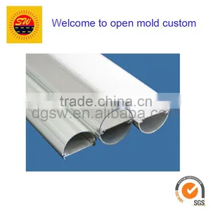 OEM Transparent PVC/PC Extrusion Lampshade for LED thumbnail-2