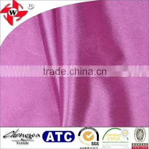 Purple Color Tricot Shiny Textile Fabric for Graduation Gown thumbnail-2