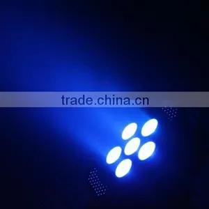 High Quality 6*Tri-3W LED Rechargable Battery Operated RGB Par Cans thumbnail-6