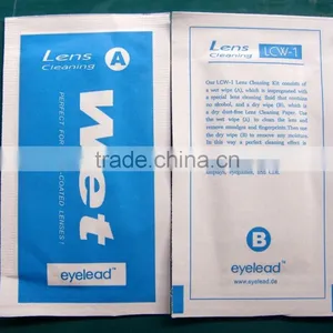 Optical Lens Cleaning Wipes Glasses Cleaning Tissue Dry & Wet Screen Cleaning Wipes thumbnail-6