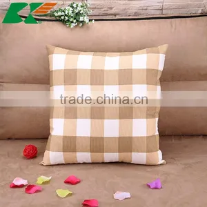 2015 New the Plaid Printed Cotton Pillowcases Creative Home Sofa Cushion for Leaning on thumbnail-1
