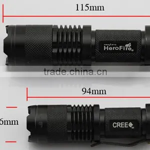 Strong Light Flashlight Wholesale Zoom Scale Mini Led Flashlight thumbnail-5