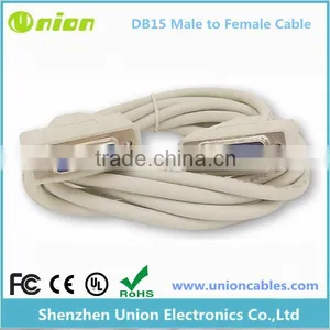 6 FEET DB15 MALE TO DB15 FEMALE NETWORK CABLE thumbnail-1
