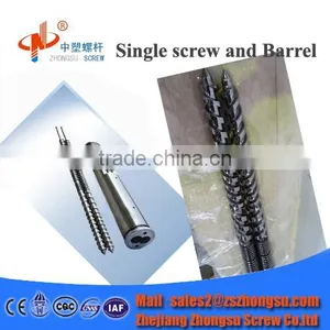 PVC PP Pipe Making Machine Screw Barrel/Bimetal Twin Screw Barrel for Profile thumbnail-4