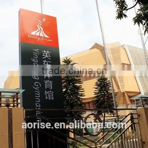 Outdoor Advertising Acrylic Billboard Signs, Advertisement Pylon Billboard thumbnail-3