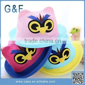Fashion Children Paper Straw Hat thumbnail-2
