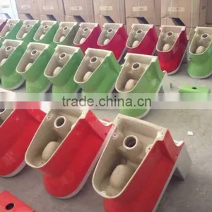 Wholesale Mass Production One Piece Sanitary Red Design Color Toilet thumbnail-2