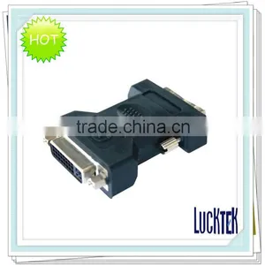 Black Nickel-plated DVI (18+1) to DVI (24+5) Jack Adaptor thumbnail-1