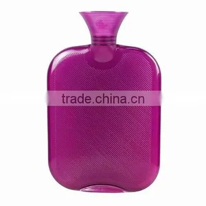 Hot 1800ml PVC Hot Water Bottle Classic Ribbed Big Capacity Anti-scald thumbnail-4