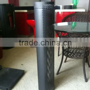 CE and Painting Galvanized Chimney Pipe Single Wall Chimney Pipe for Wood Burning Stove thumbnail-5