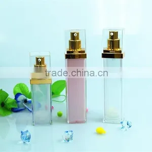 Acrylic Square Airless Skin Care Use Pump Bottles thumbnail-3