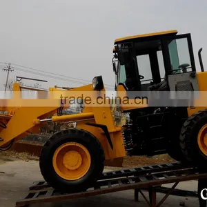 Chinese Cheap Price Full Hydraualic Wood Grapple Wheel Loader thumbnail-4