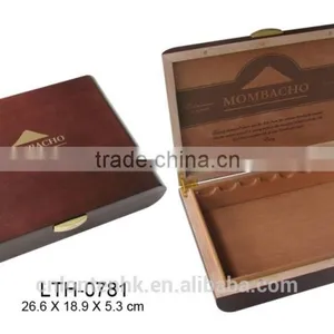 Small Cigar Wooden Package Box for Cigar Tube thumbnail-2