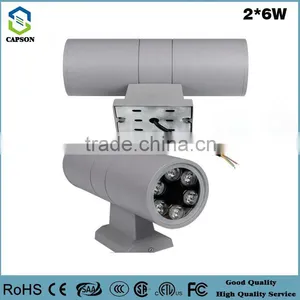 RoSH CE P65 Aluminium Round Outdoor Led Wall Light 12W thumbnail-1